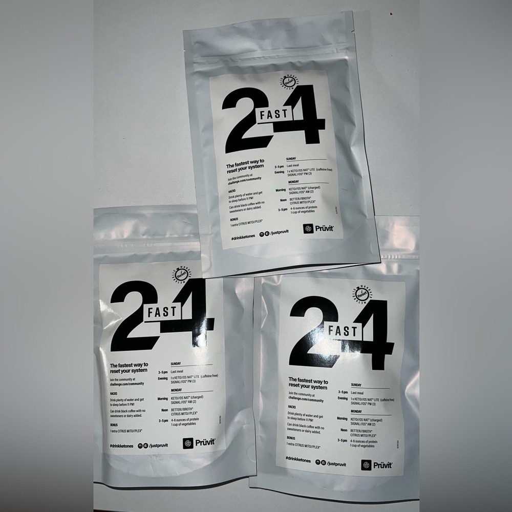 Pruvit 24 hr fast reset